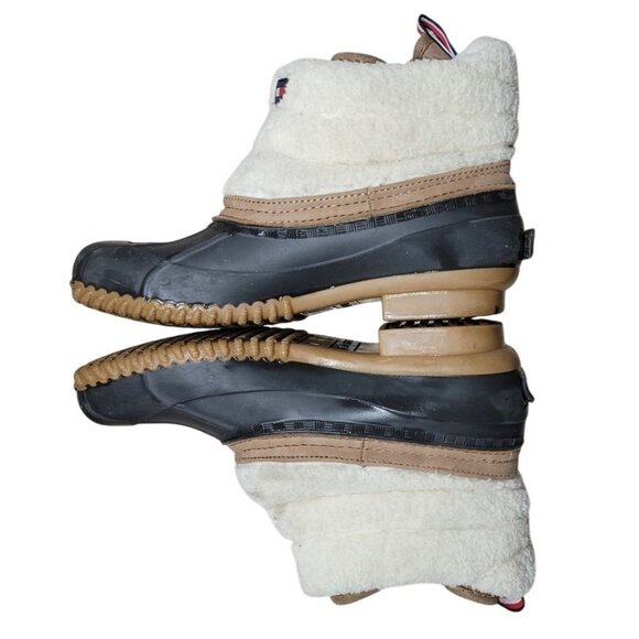 Tommy Hilfiger TWROANA Womens Sherpa Lined Duck Boots Size 7 - Picture 6 of 12